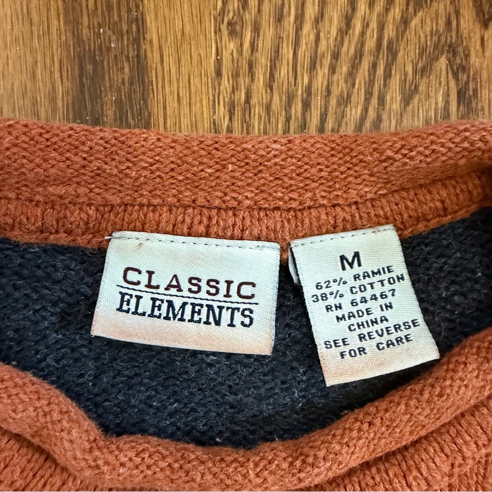 Classic Elements Vintage Patchwork 3D Floral Swea… - image 2